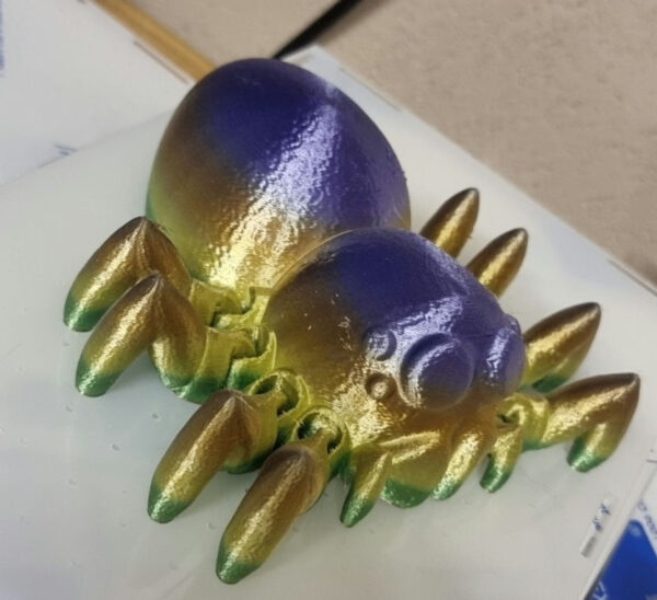 3d printed Spooder.